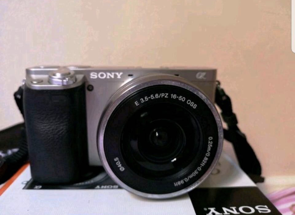 เช่ากล้องSonya6000+เลนส์ 16-50mm E3.5-5.6/PZ OSS