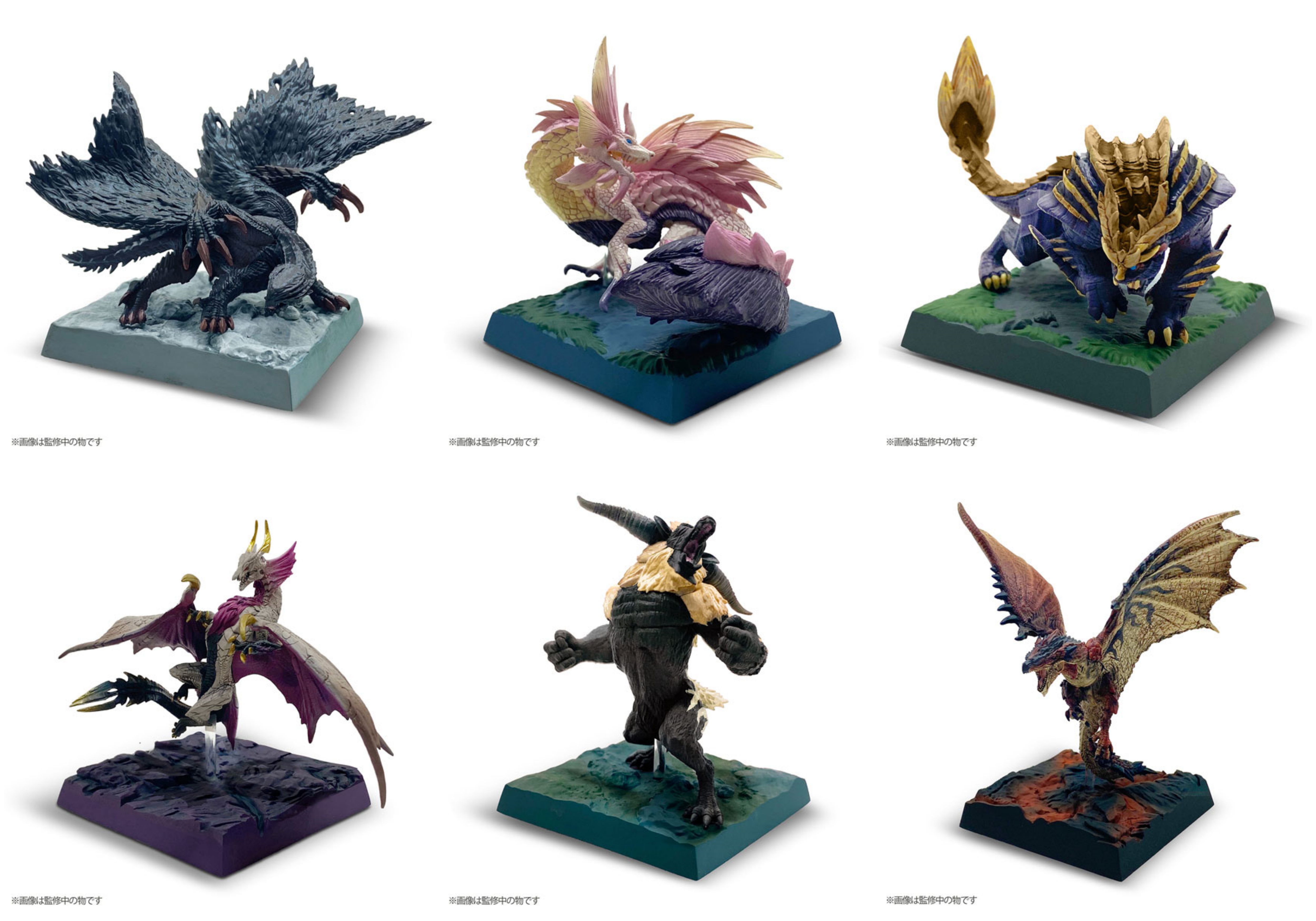 "Pre-Order" Capcom Figure Builder Monster Hunter Monster Collection Gallery Vol.1 (ครบ 6 แบบ)