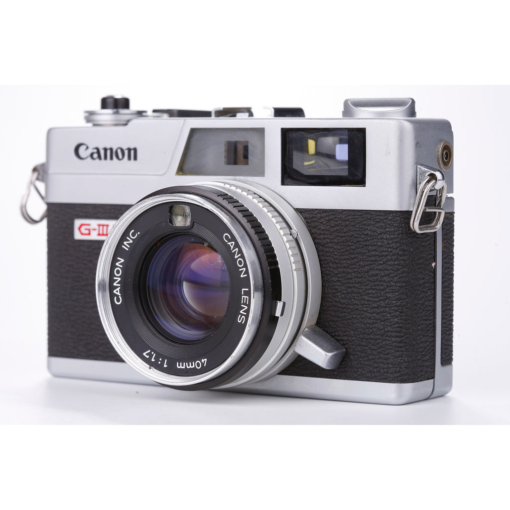 ให้เช่ากล้องฟิล์ม CANON CANONET QL17 GIII สุดยอดกล้อง RF ที่ดีที่สุดในตระกูล CANONET