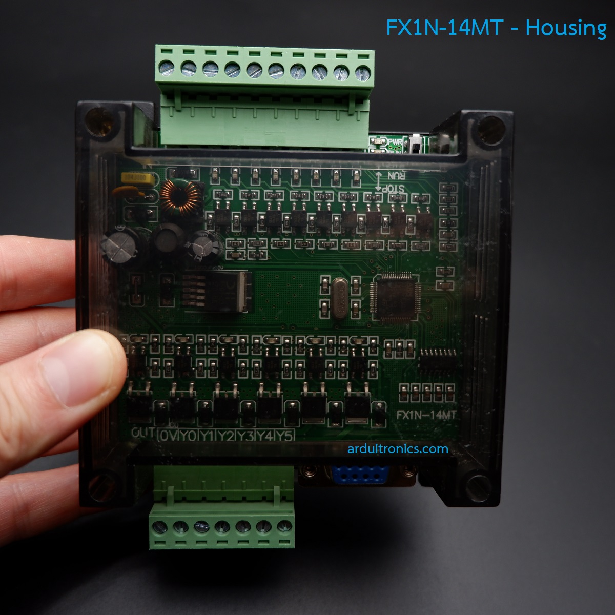 PLC (FX1N-14MT) with Housing