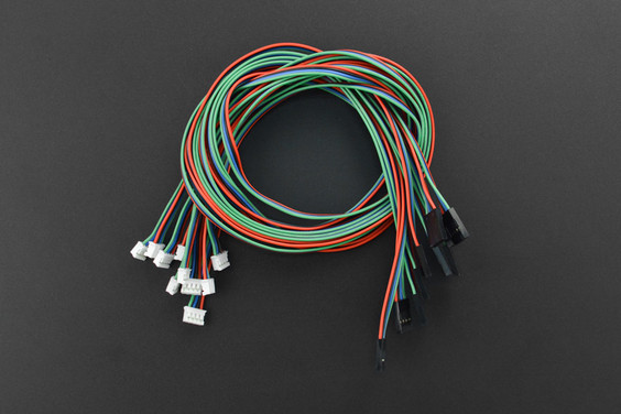 Gravity: 4Pin I2C/UART Sensor Cable for Arduino - 50cm (10 Pack) - แท้จาก DFRobot