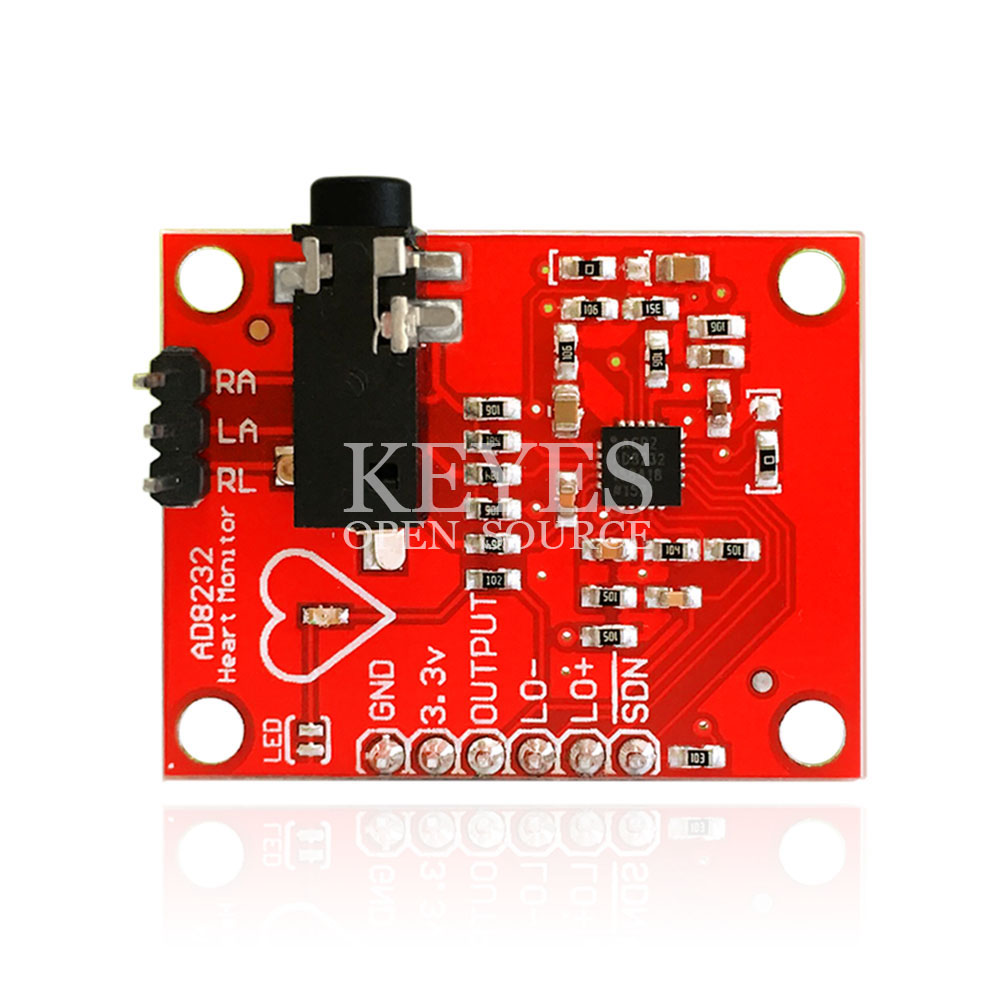 Electrocardiogram (ECG) Heart Rate Monitor Kit AD8232