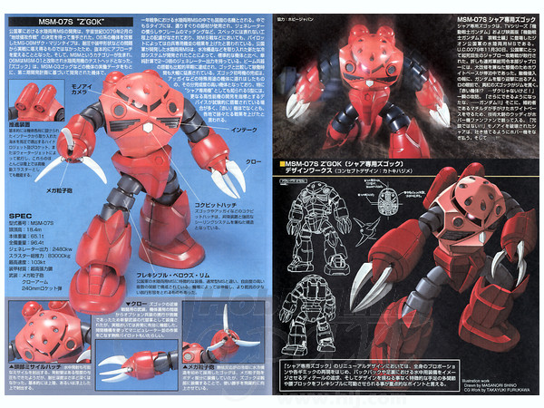 HGUC 1/144 MSM-07S Char's Z'Gok