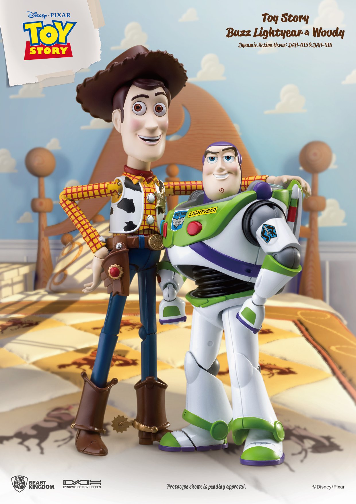 "Pre-Order" Woody: Toy Story Dynamic Action Heroes Series
