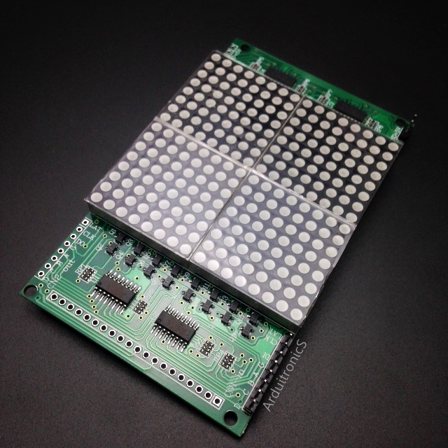 LED 16x16 Dot Matrix Module จอแสดงผลแบบ LED Dot Matrix ขนาด 16x16