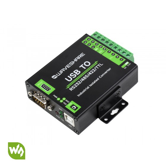 FT232RNL USB TO RS232/485/422/TTL Interface Converter, Industrial Isolation (ของแท้จาก Waveshare)