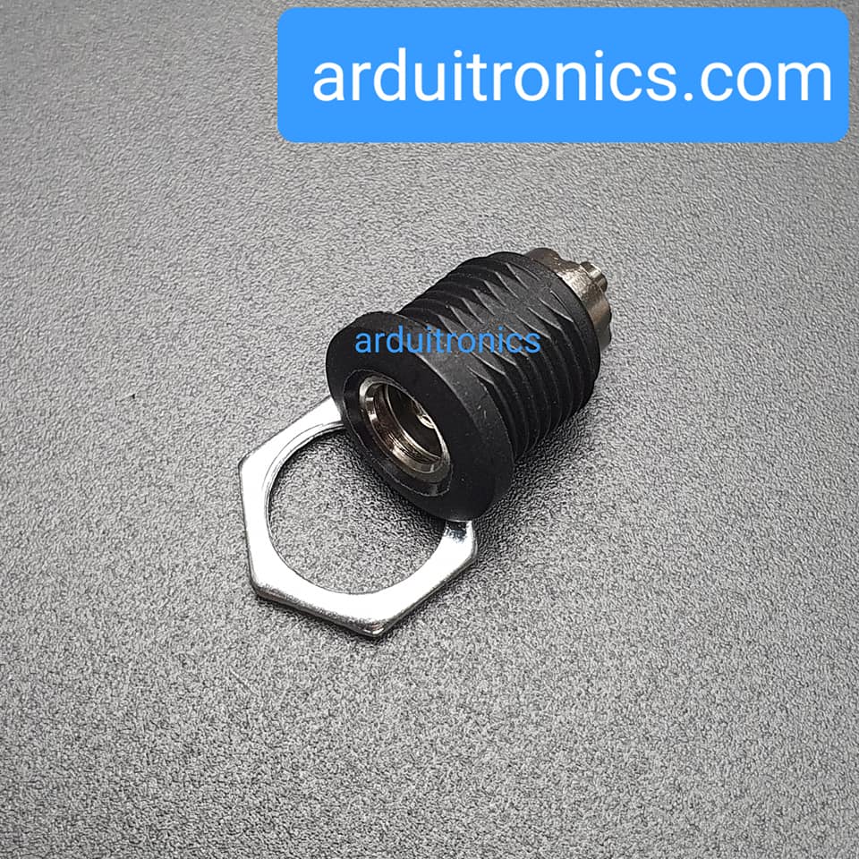 DC-022D DC-DC Power Socket 5.5-2.5mm Female Socket เกลียวยาว 11 mm