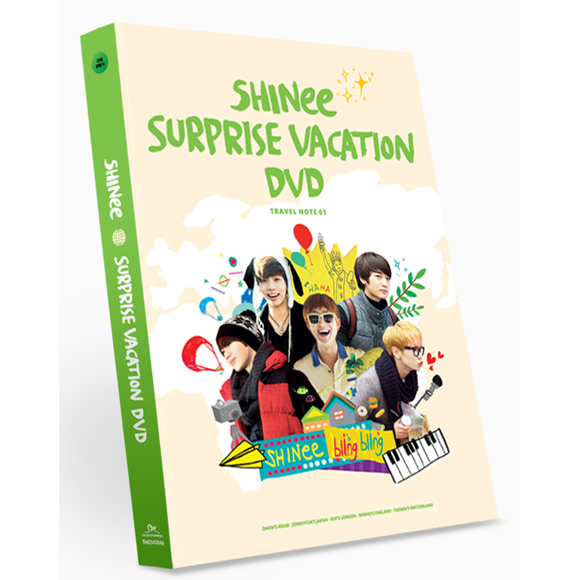 [DVD] SHINee - SHINee Surprise Vacation DVD (6DVD + Pouch)