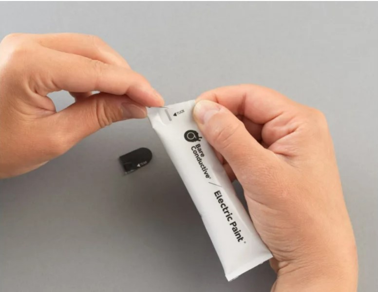 Bare Conductive Black Electric Paint for Conductive Paint (10ml)