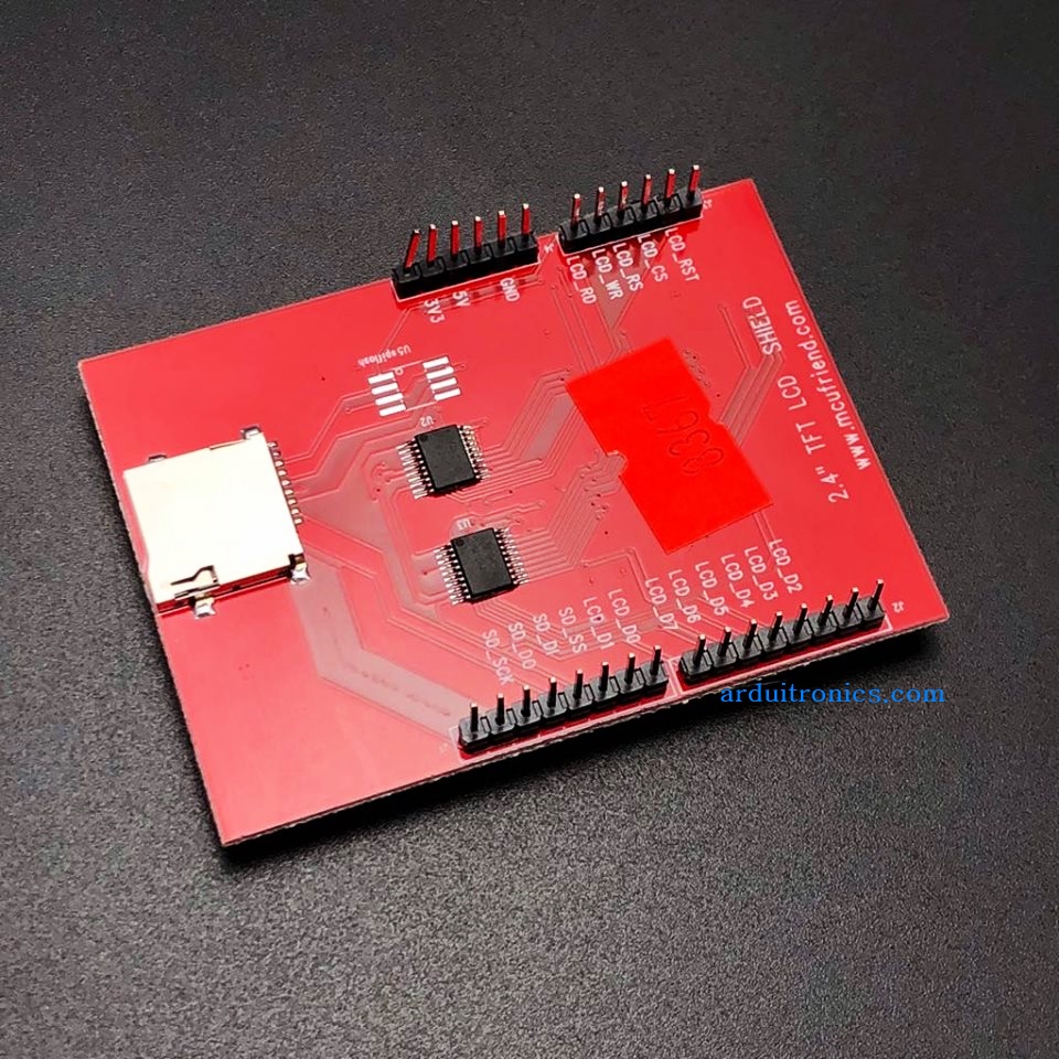 2.4 inch TFT LCD Touch Screen Color Screen Module (SD card) For Arduino UNO