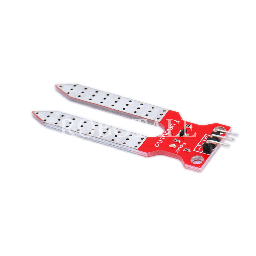 Soil Moisture Sensor for Arduino (Red PCB)