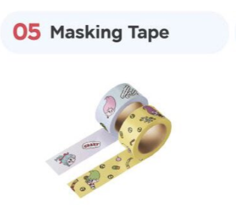 Red Velvet -Red Velvet Loves GOOD LUCK TROLLS Pop-up Store Goods - Masking Tape