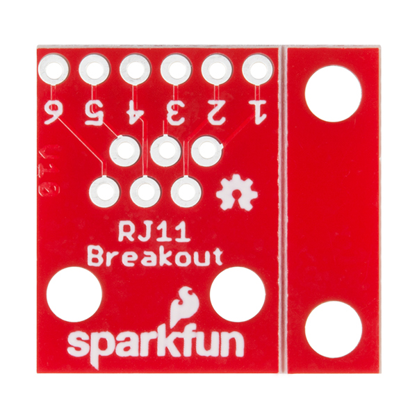 RJ11 Breakout (ของแท้จาก Sparkfun) - 1 pack มี 2 แผ่น
