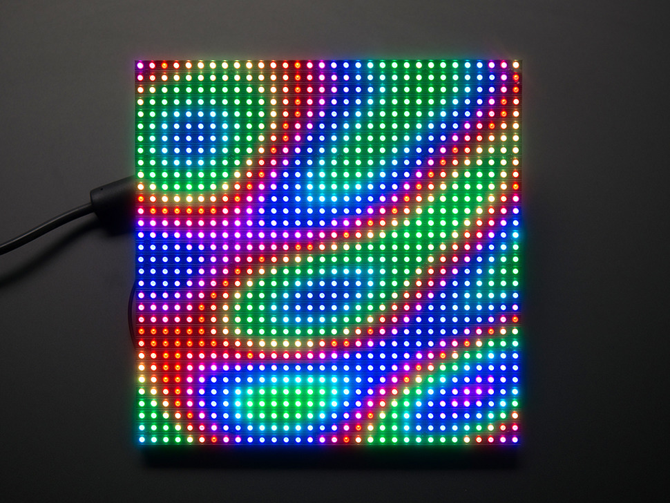 32x32 RGB LED Matrix Panel - 6mm Pitch (ของแท้จาก Adafruit)