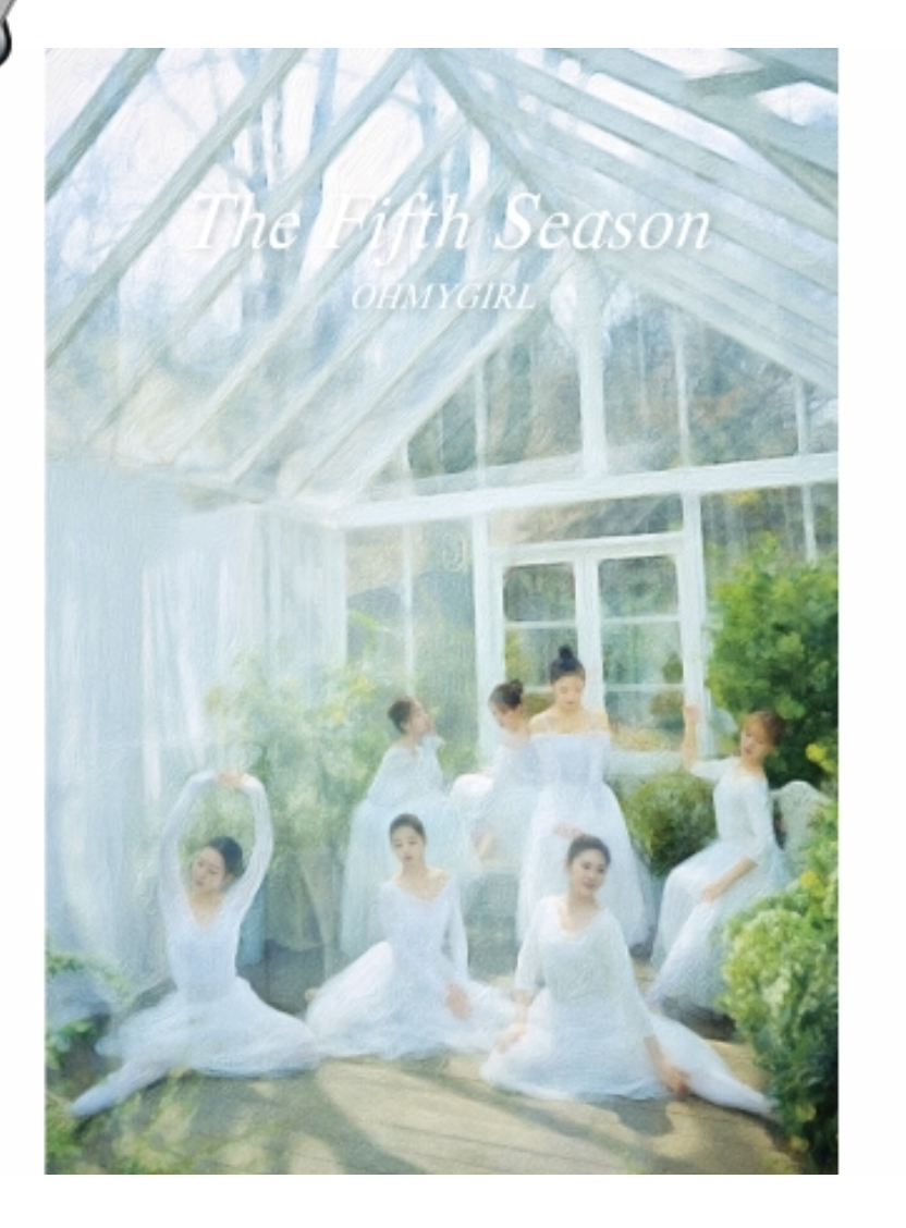 OH MY GIRL - Album Vol.1 [THE FIFTH SEASON] หน้าปก DRAWING Ver