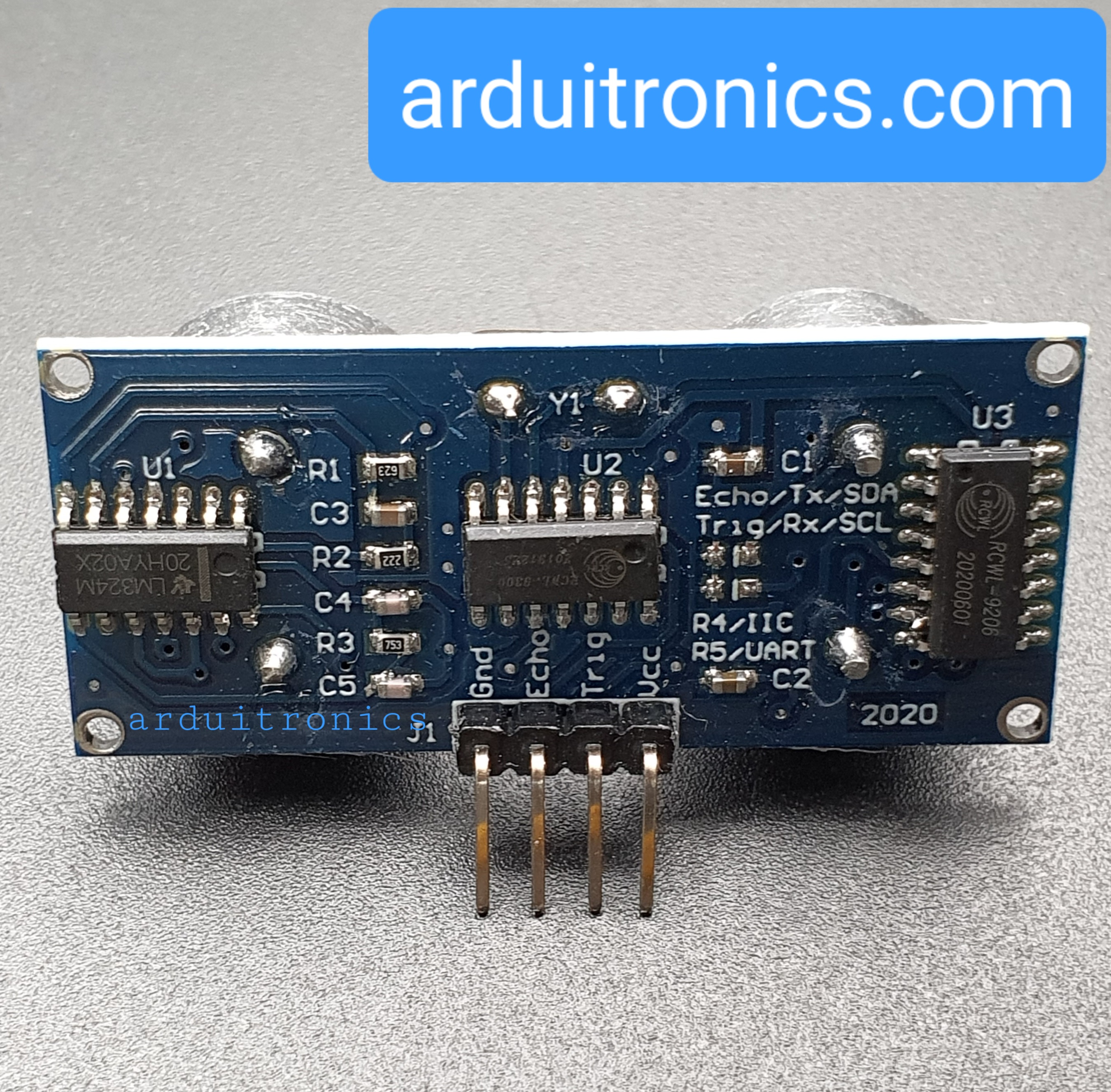 Ultrasonic Sensor Module HC-SR04 2020 UART IIC โมดูล Ultrasonic 2020 UART IIC