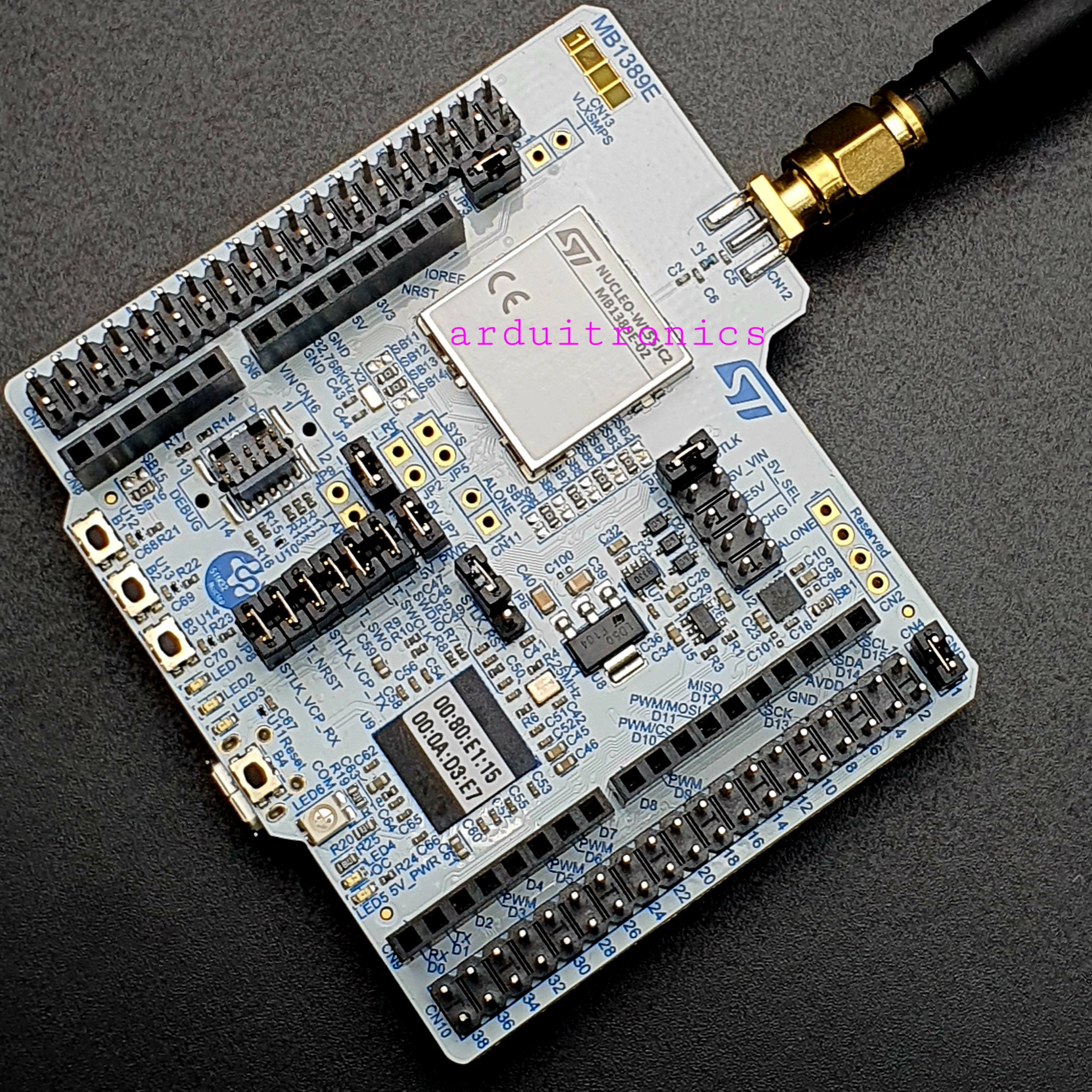 NUCLEO-WL55JC2 (Low RF Frequency Band: 433 to 510 MHz)
