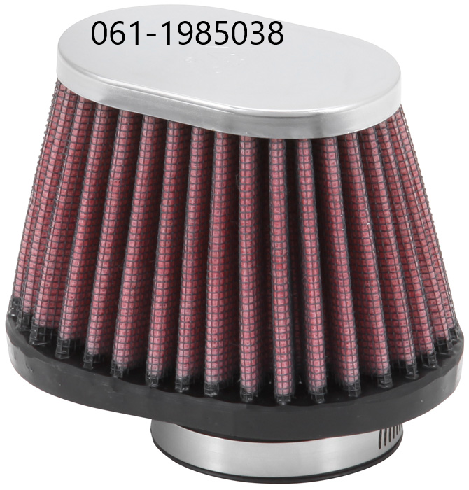 ทรงรี 44 mm / h 70 mm หัวปิดโครเมียม rc-2450