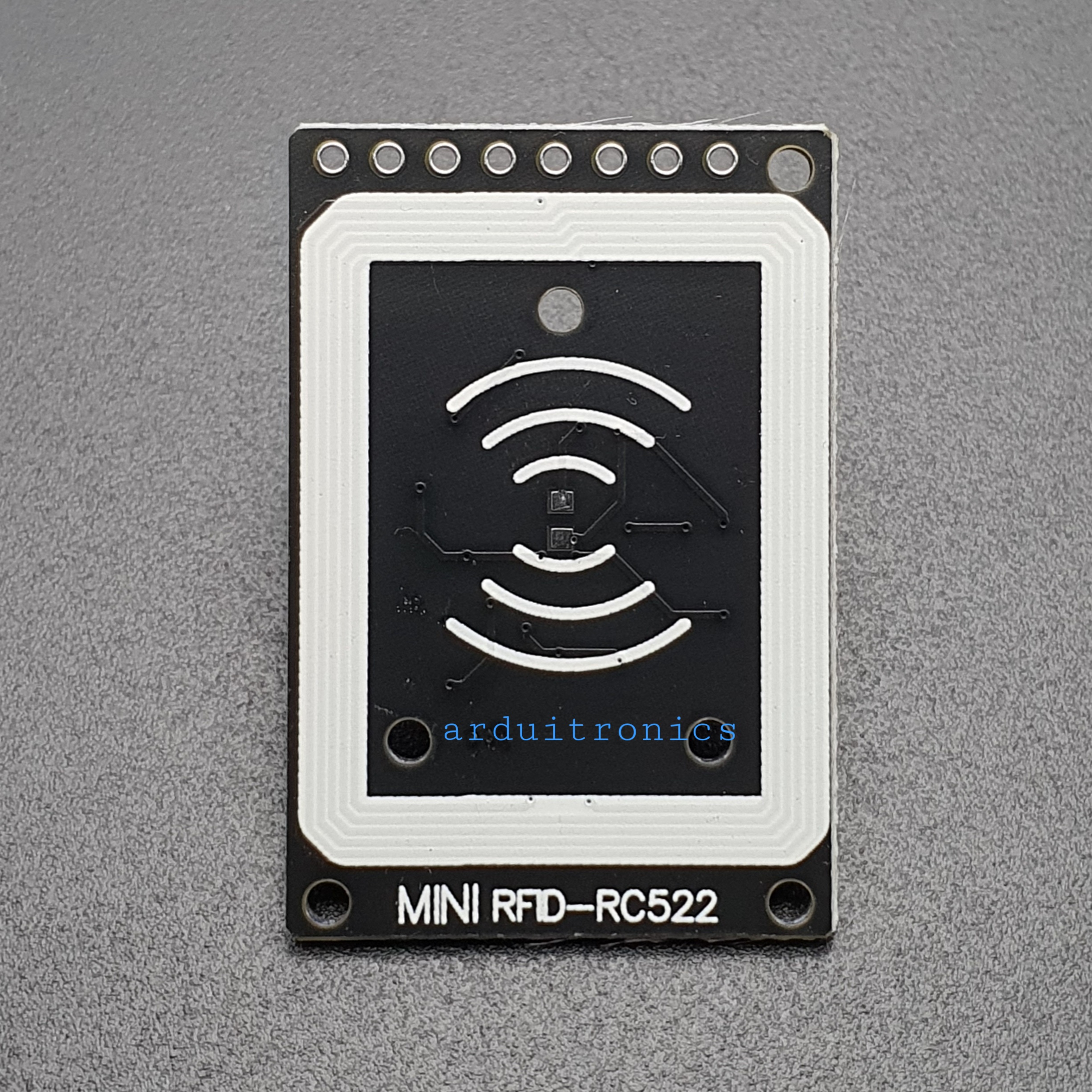 โมดูลอ่านบัตร RFID 13.56mhz ขนาดเล็ก RFID RC522 Module Card Reader พร้อมการ์ดและ Tag PCB สีดำ
