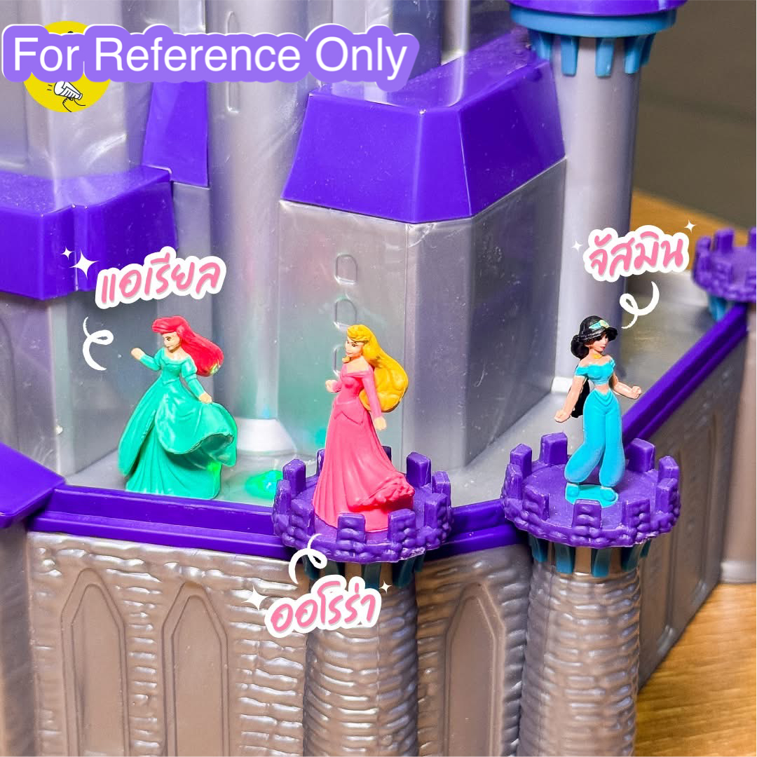ถังป๊อปคอร์นปราสาทเจ้าหญิงดิสนีย์ ฉลองดิสนีย์ 100 ปี Disney Princess Castle Popcorn Bucket,celebrate Disney's 100th anniversary