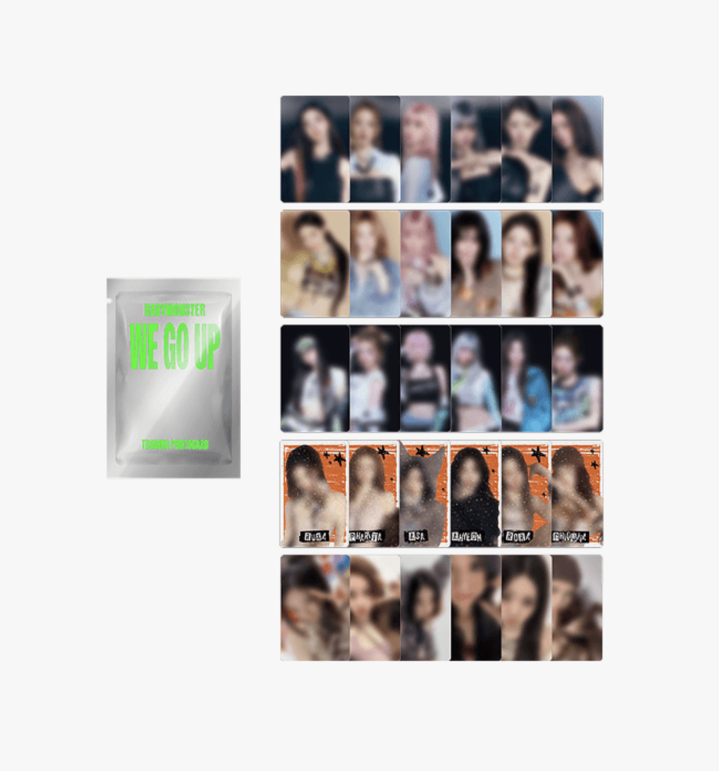 BABYMONSTER - BABYMONSTER [WE GO UP] รอบ online. รับสั่งค่ะ ลงราคา พรุ่งนี้ค่ะ