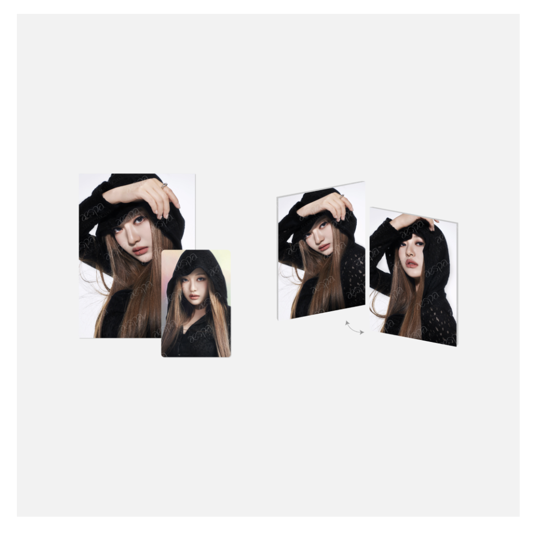 aespa - aespa 1st Concert 'SYNK : HYPER LINE' 2nd MD Line up - Lenticular Card set - ningning