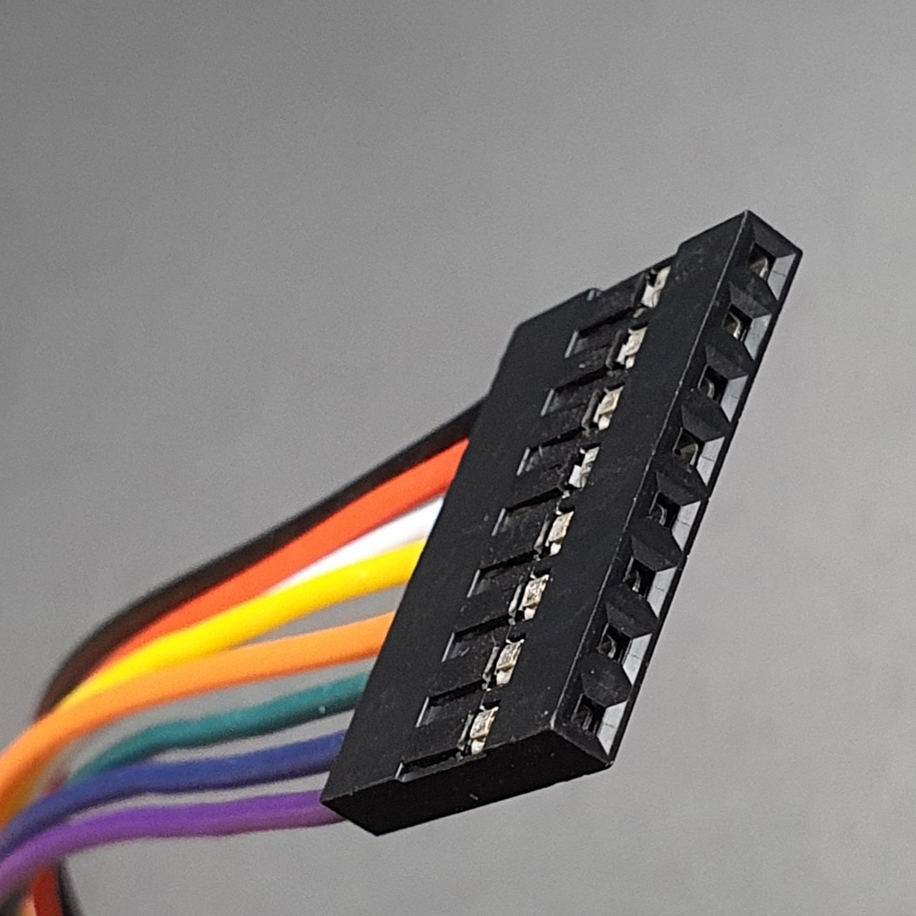 2.54mm Female - Female DuPont Jumper Wire 8Pin 20cm