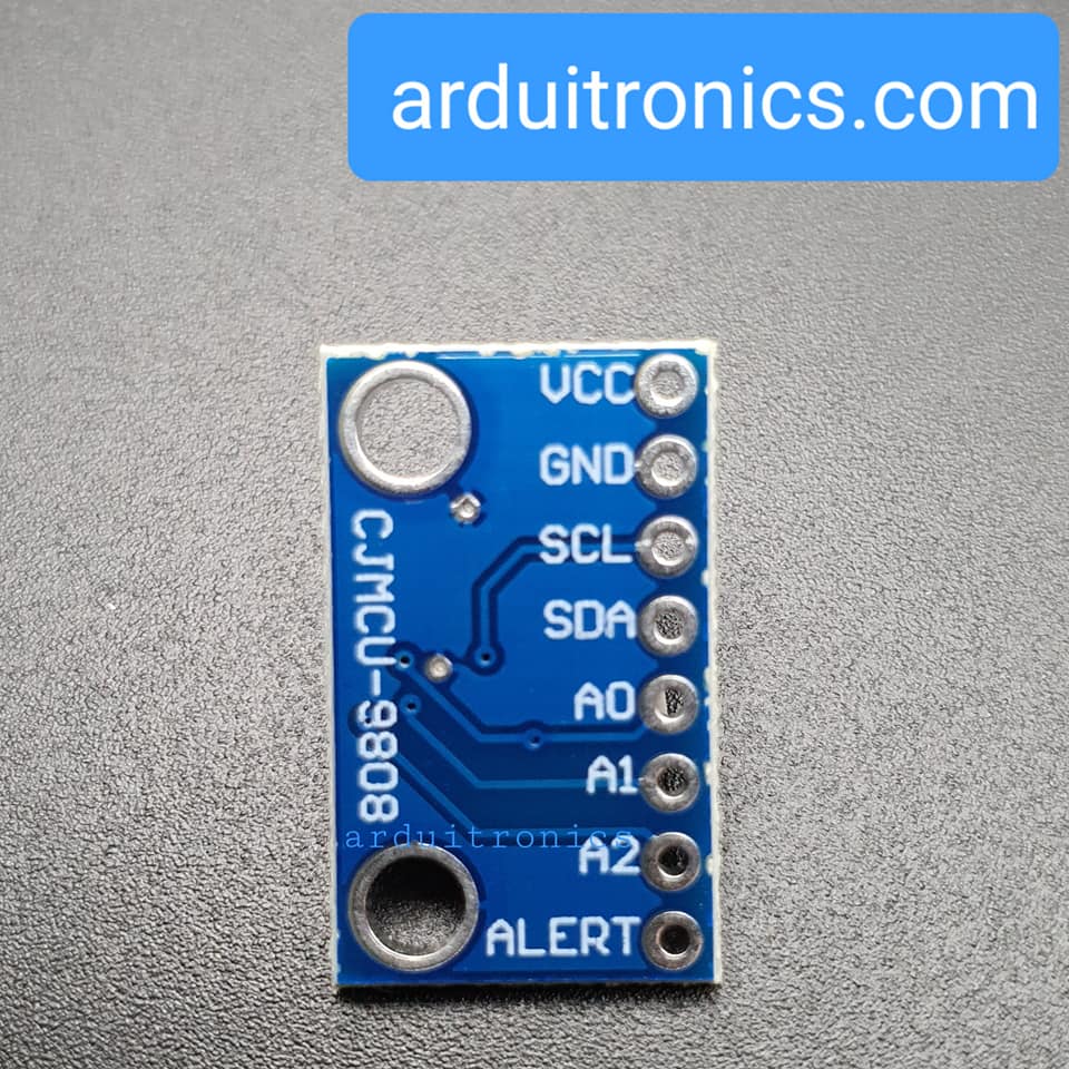 MCP9808 เซนเซอร์อุณหภูมิความละเอียดสูง MCP9808 High Precision I2C Temperature Sensor