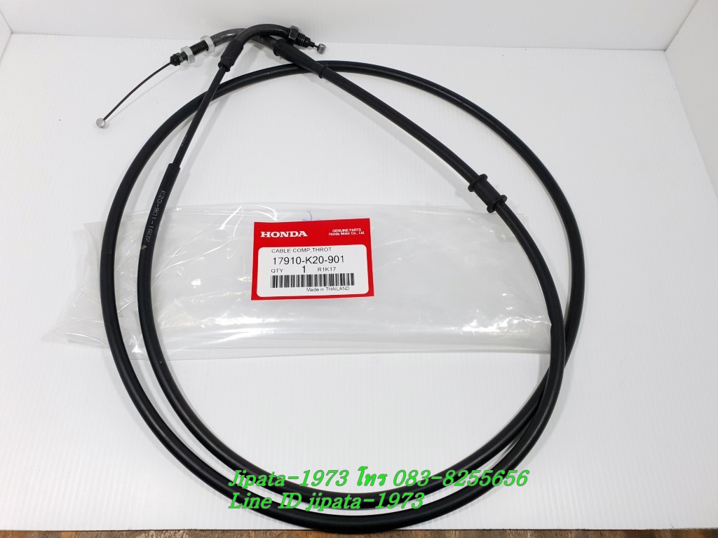 (Zoomer X) ชุดสายเร่ง Honda Zoomer X ปี 2012 แท้