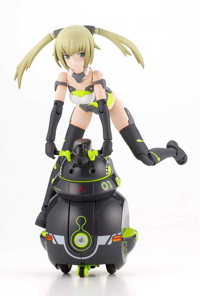 Frame Arms Girl Innocentia (Racer) & Noseru (Racing Specs Ver.)