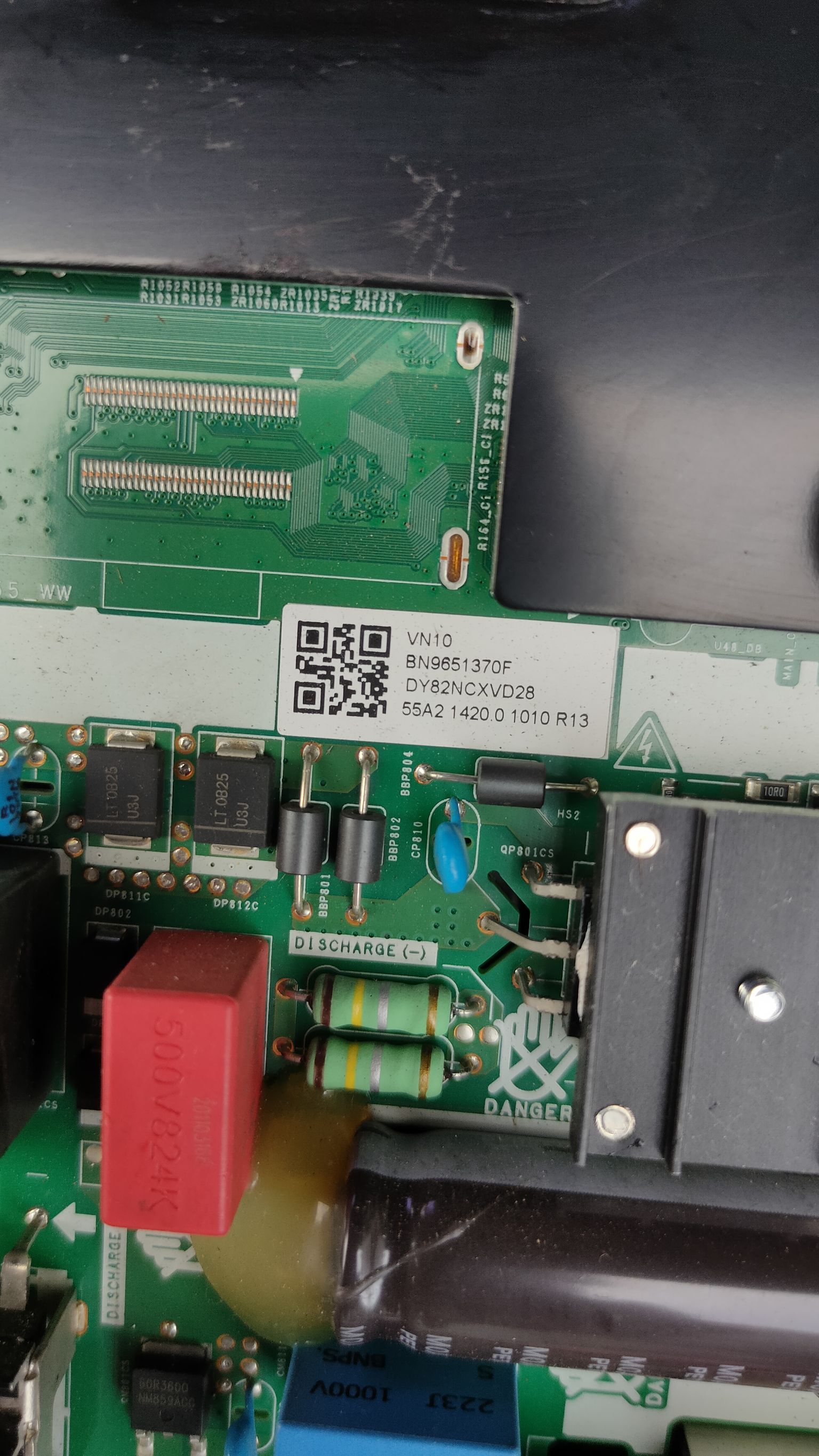 ชุดบอร์ดวันบอร์ด Samsung รุ่น 55TU7000 พาร์ท BN96-51370F