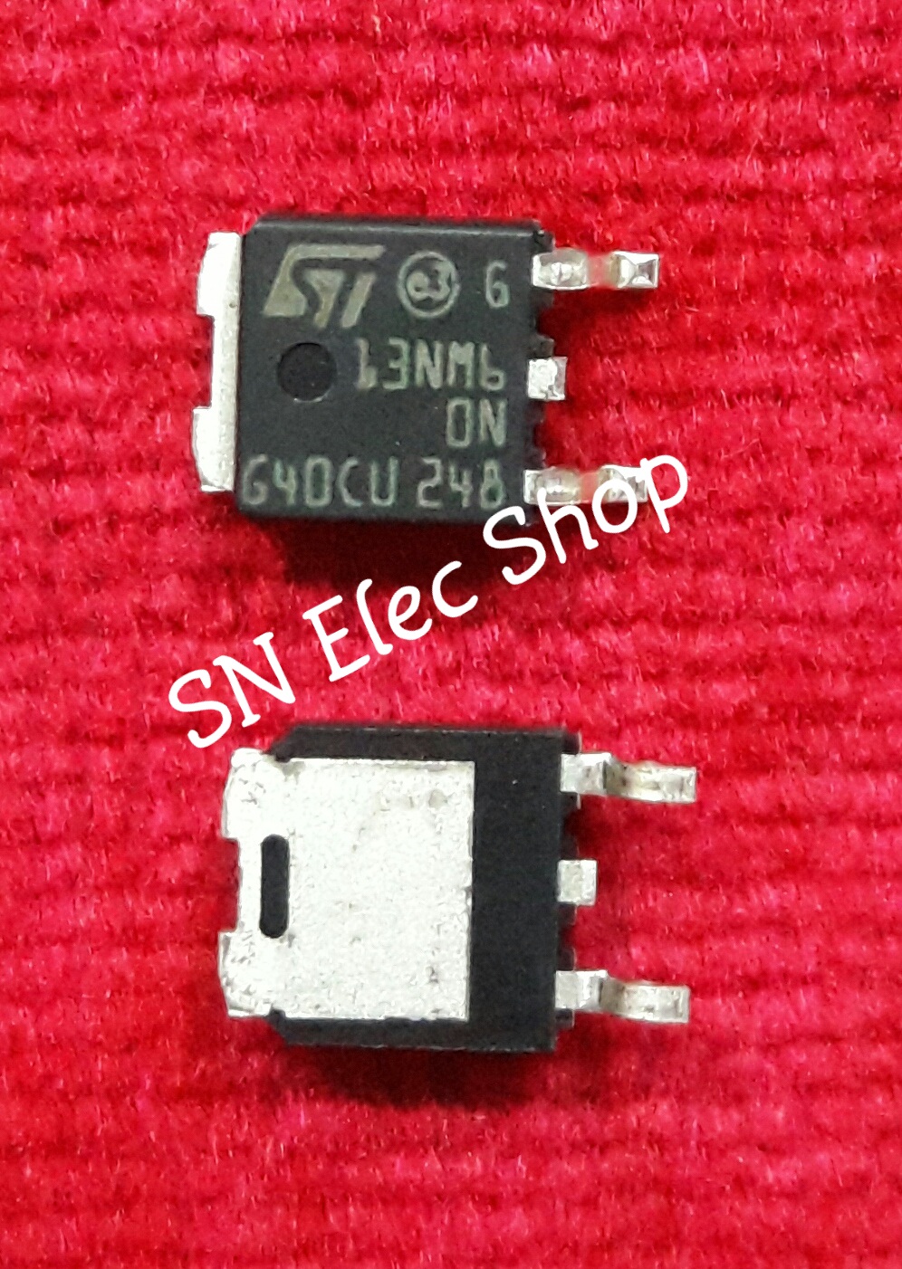 ST: 13NM60N (TO-252) N-channel 600 V, 0.320 Ω, 10 A. Power MOSFET