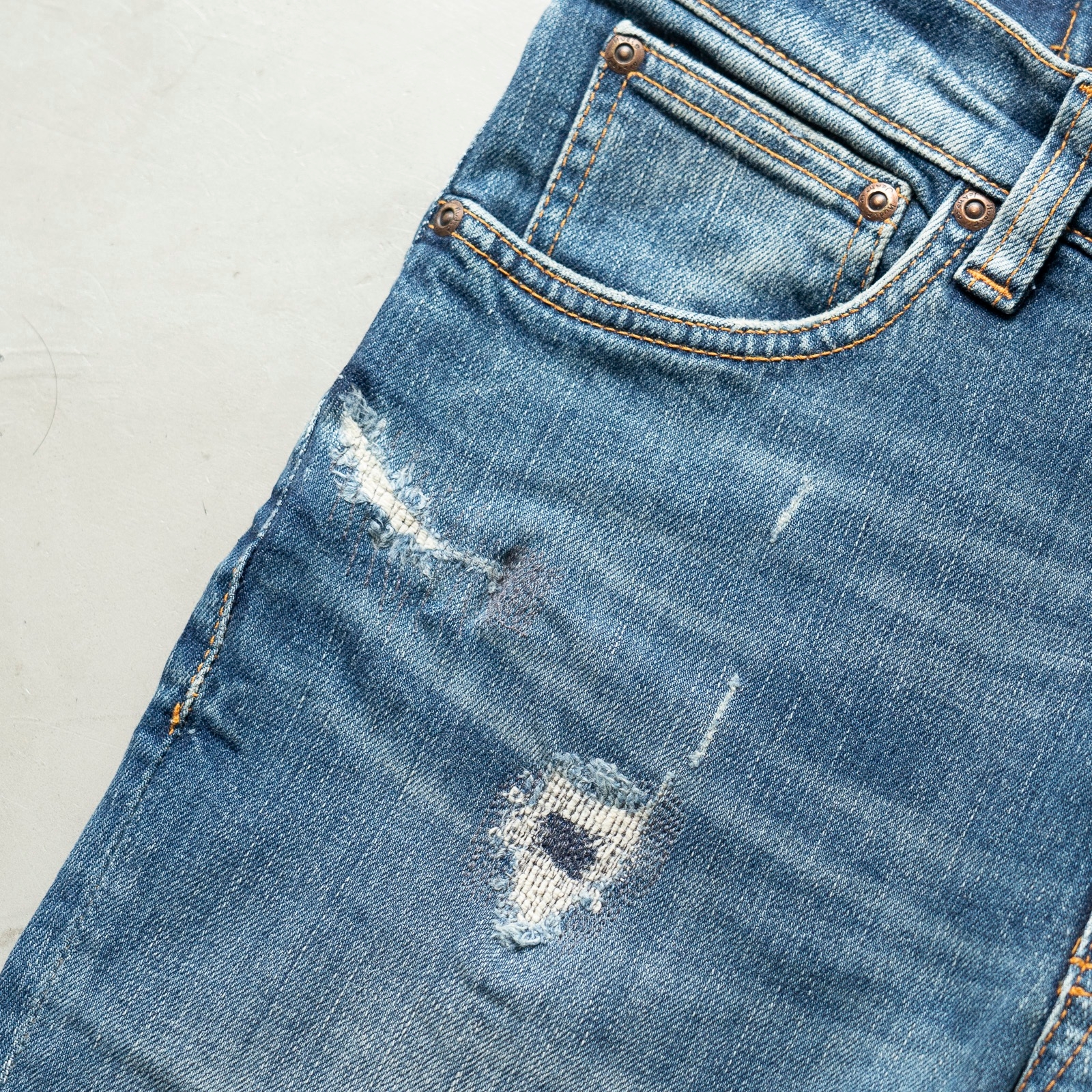 *Lean Dean Beaten Indigo [SALE]