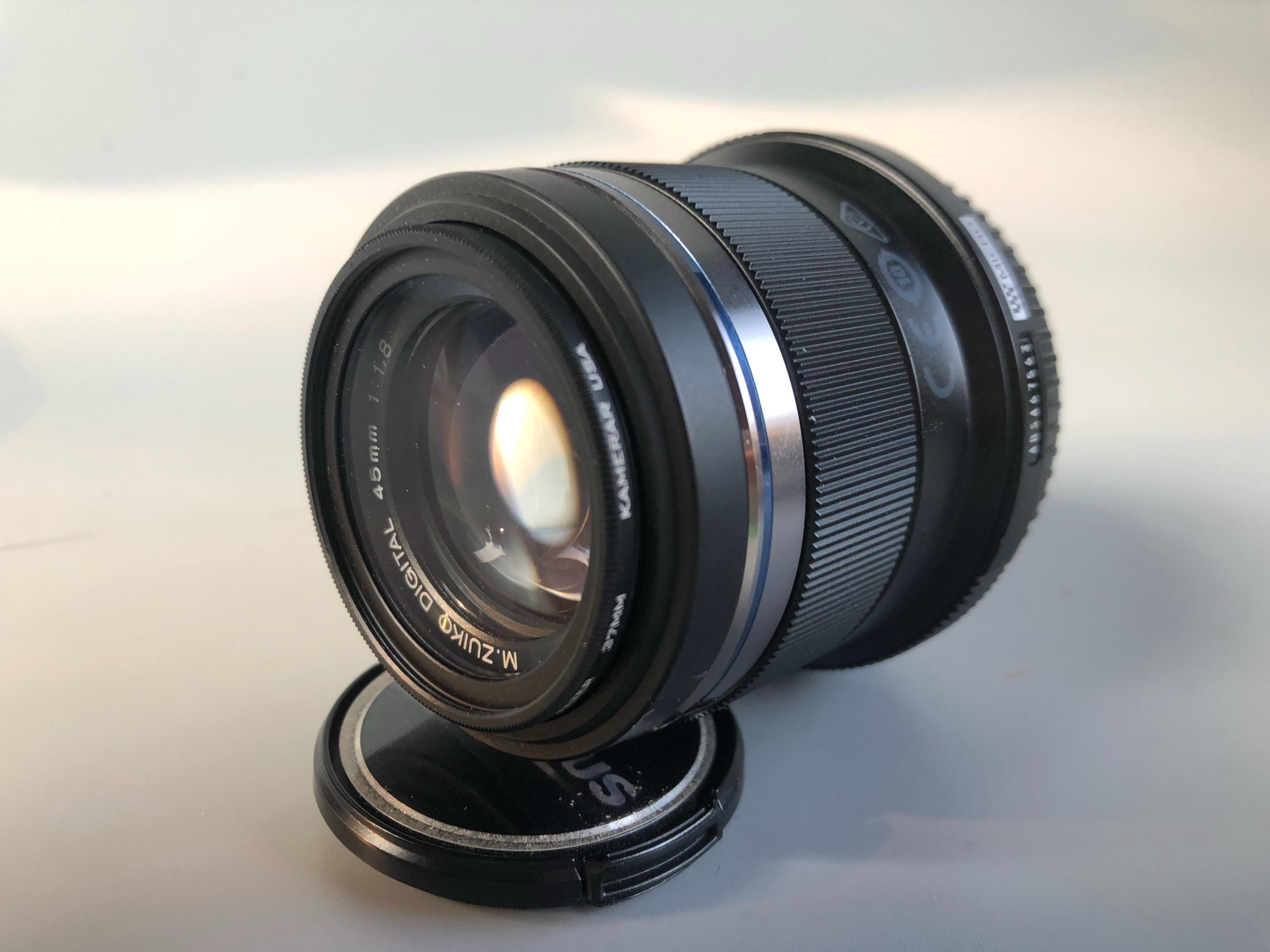 ให้เช่าเลนส์ Olympus M.ZUIKO DIGITAL 45mm F1.8