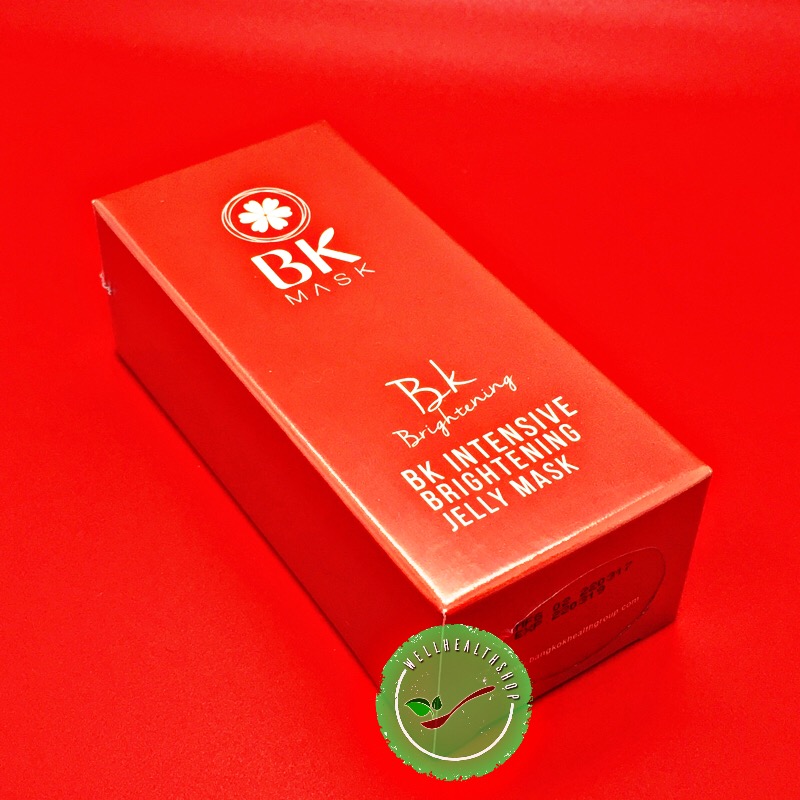 BK Intensive Brightening Jelly Mask บีเค อินเทนซีฟ ไบร์ทเทนนิ่ง เจลลี่ มาสก์ รีเฟรซผิวให้สดใส ด้วยมาสก์สูตรไบร์ท