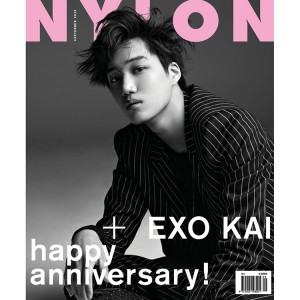 นิตยสารเกาหลี NYLON : September 2015 หน้าปก KAI exo
