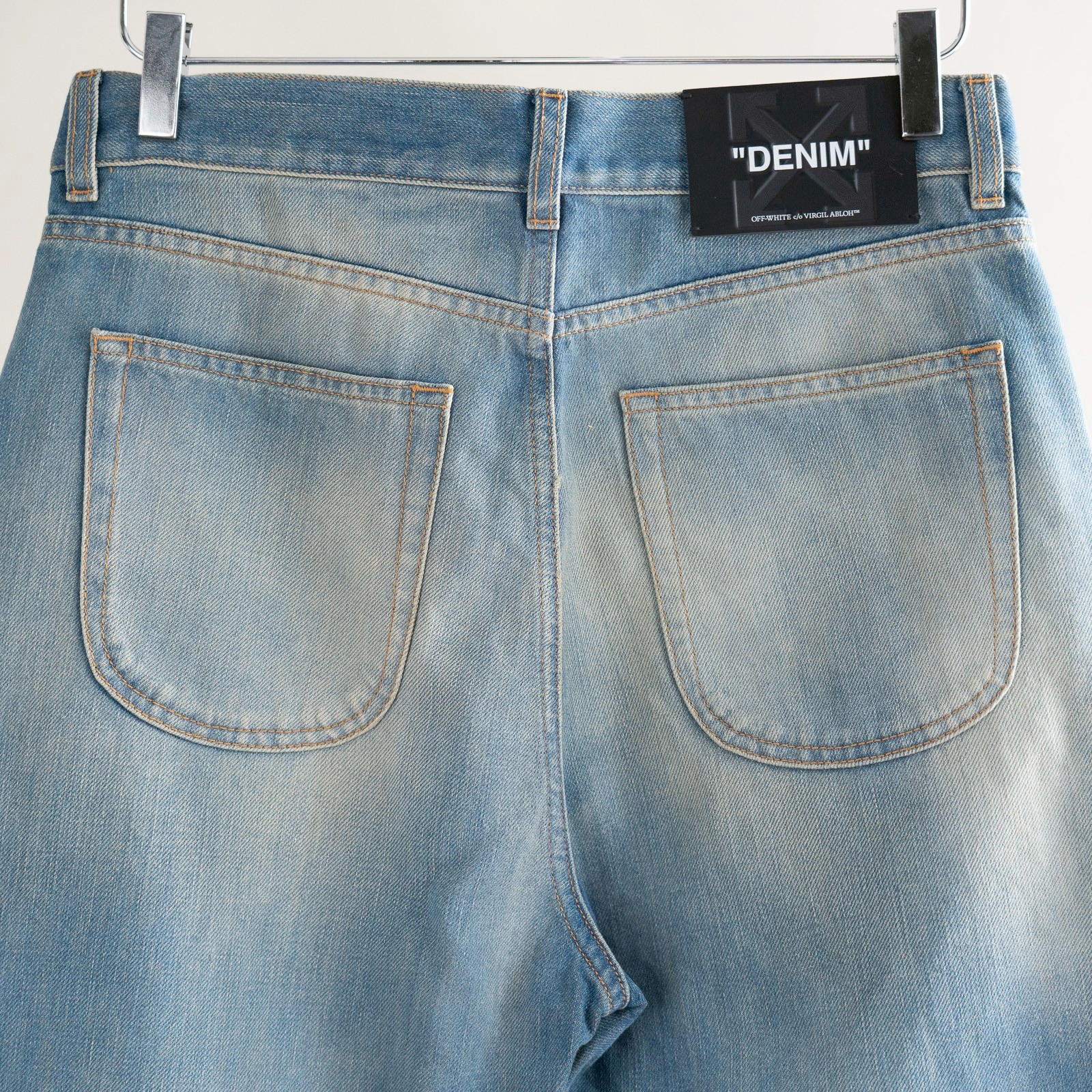 [DEFECT] Off-White Diag Raw Patch 90s Skate J – Dirty Blue [MADE IN ITALY]