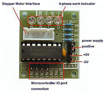 5V DC 4-Phase 5-Wire Stepper Motor (28YBJ-48)