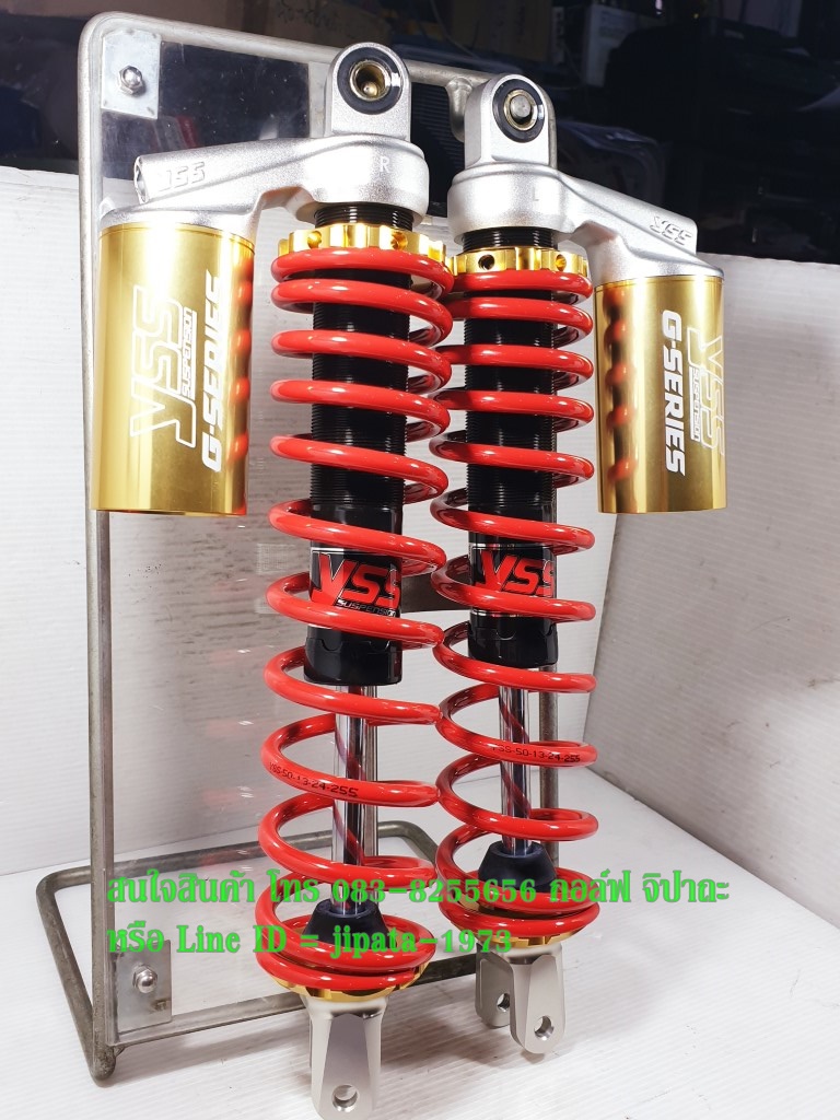 (Xmax) โช้คอัพหลังคู่ YSS รุ่น Gold Series สำหรับ Yamaha Xmax 300