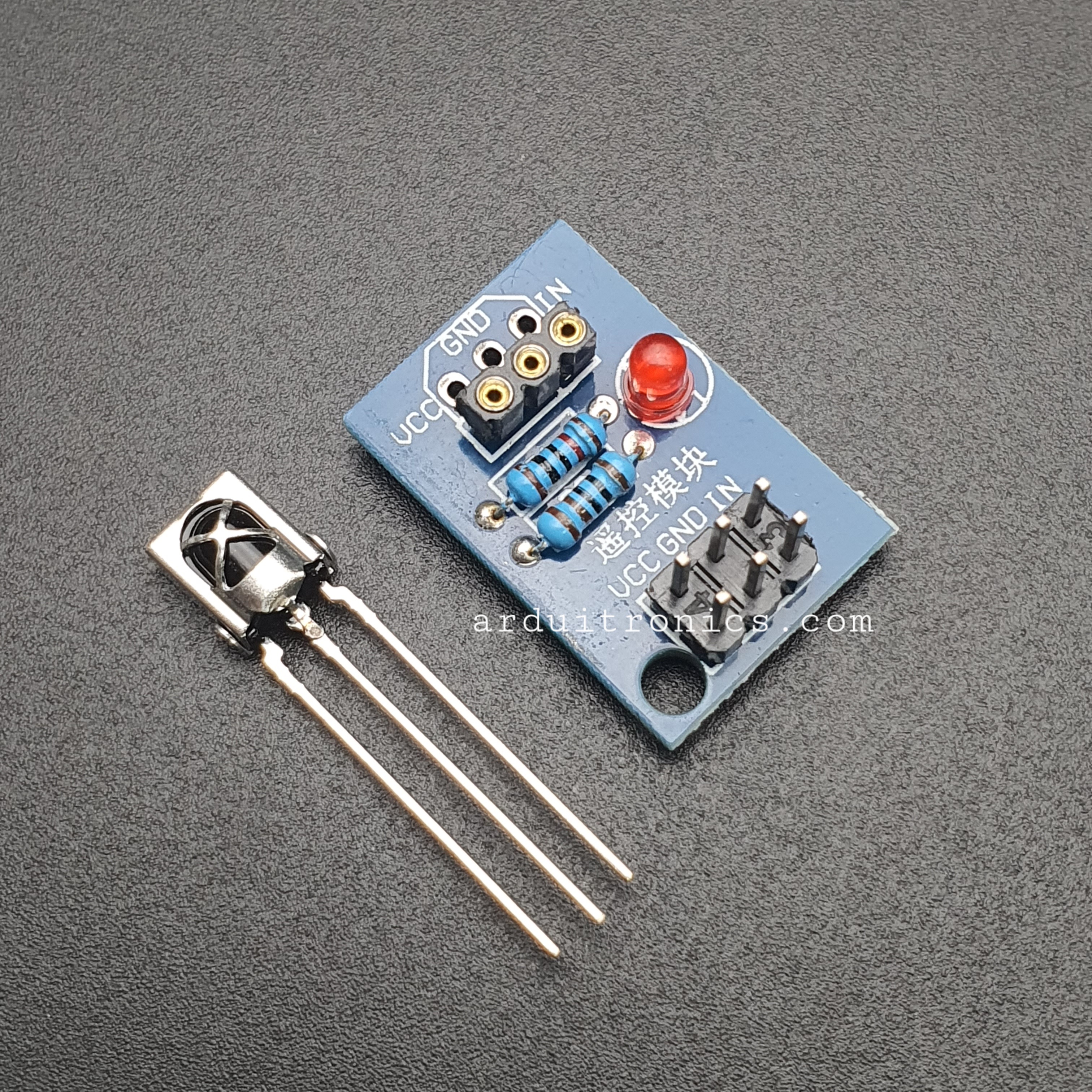 ชุดรับส่งสัญญาณรีโมทอินฟราเรด Infrared Remote Control Kit สำหรับ Arduino แบบที่ 3