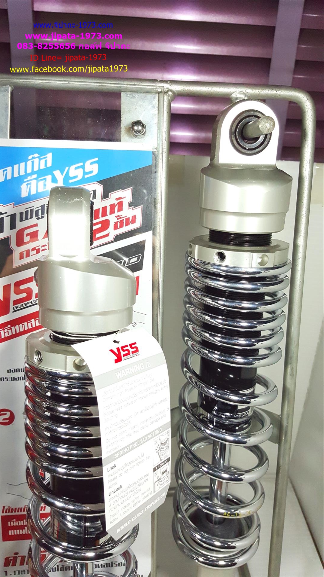 (PCX)โช้คอัพหลังคู่ YSS รุ่น Z-OFFSET(XL) หูเยื้อง สำหรับ Honda PCX 125,PCX150