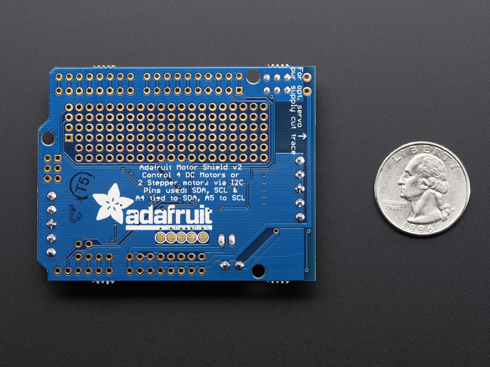 Adafruit Motor/Stepper/Servo Shield for Arduino v2 Kit - v2.3 (ของแท้จาก Adafruit)