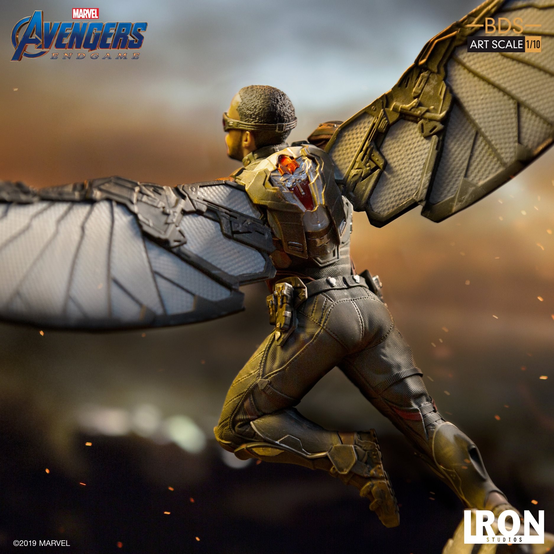 "Pre-Order" Falcon: Avengers Endgame BDS 1/10Scale