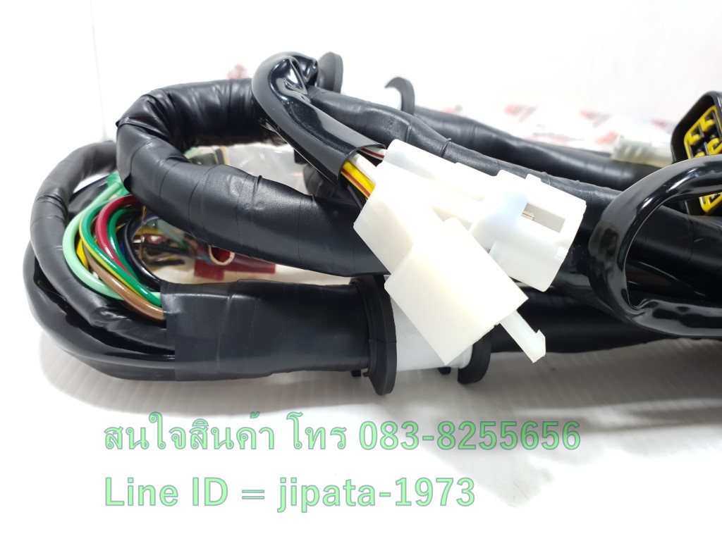 (Fino) ชุดสายไฟเมน ชุดใหญ่ Yamaha Fino 115 (เกจแยก) ปี 2011-2013 แท้