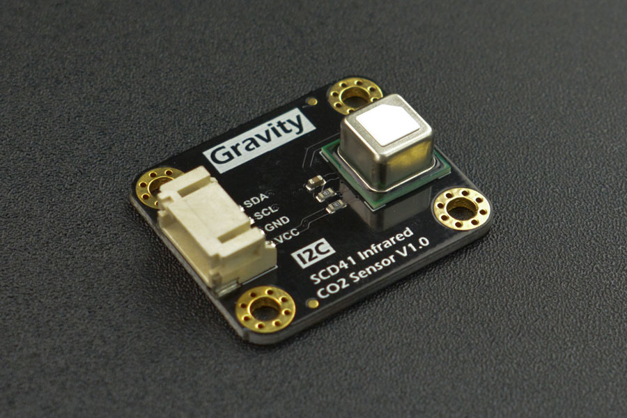 Gravity: I2C SCD41 Infrared CO2 Sensor (400 - 5000 ppm) - แท้จาก DFRobot