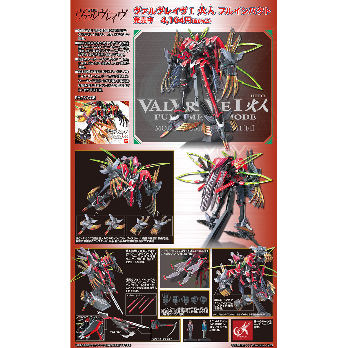 1/144 Valvrave Ⅰ Hito Full Impact