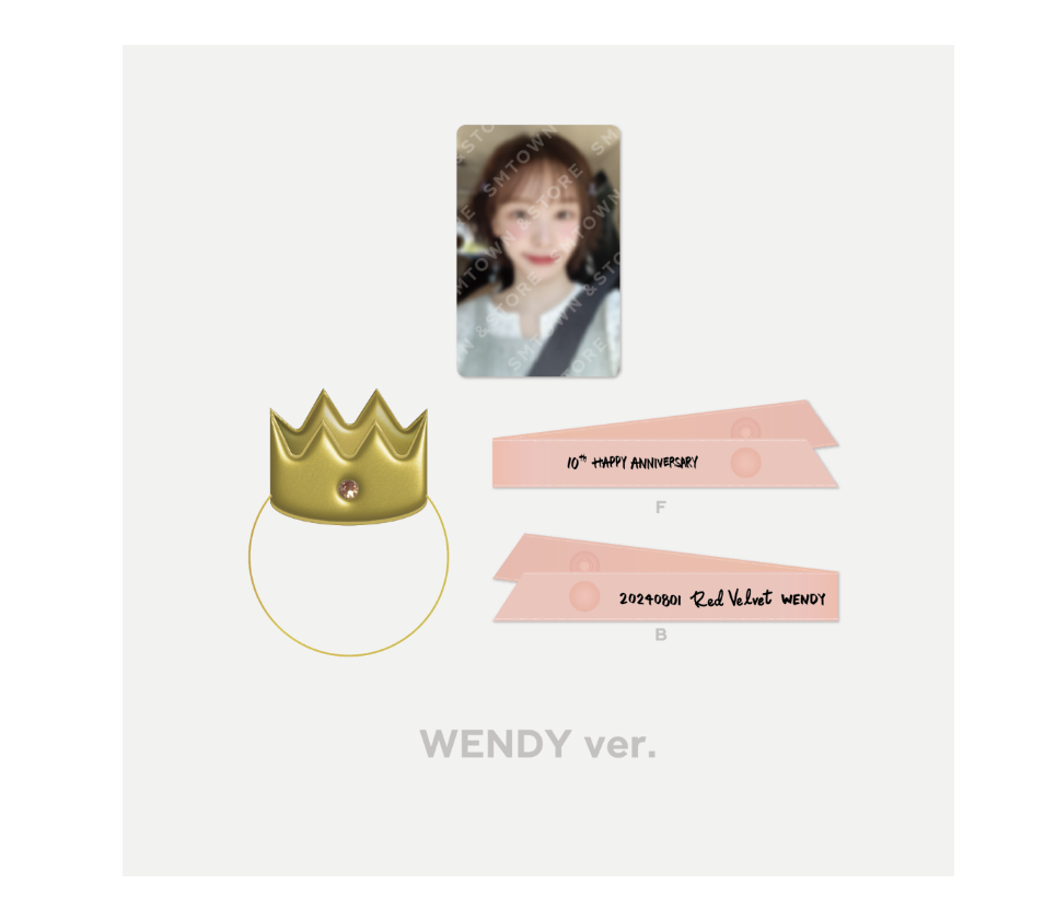 Red Velvet - Red Velvet 10th Anniversary -Doll Prop - แบบ Wendy