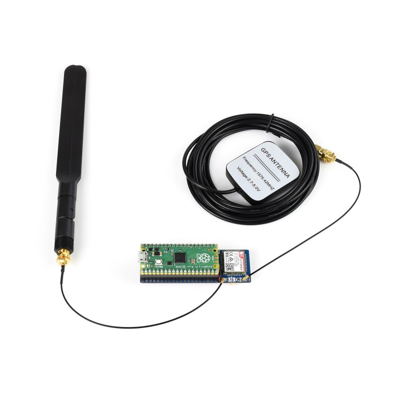 SIM7080G NB-IoT / Cat-M(eMTC) / GNSS Module for Raspberry Pi Pico, Global Band Support (แท้ Waveshare)
