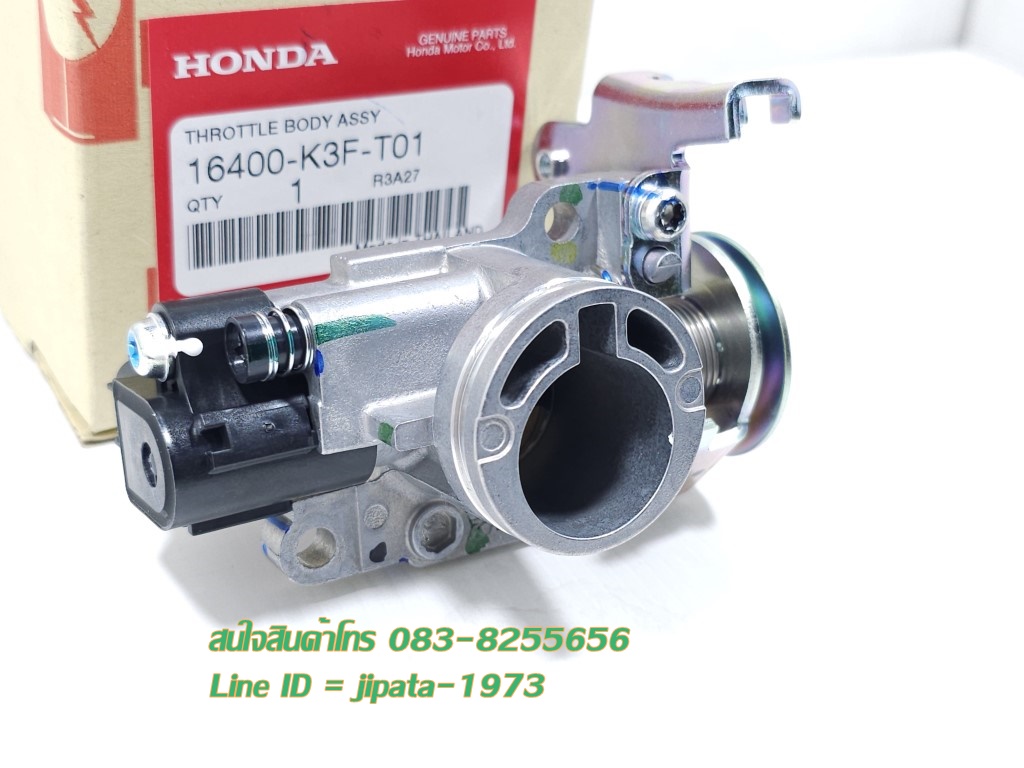 (Wave 125 i) ชุดเรือนลิ้นเร่ง Honda Wave 125 i LED ปี 2023 (2 สาย)(Y5CA) แท้