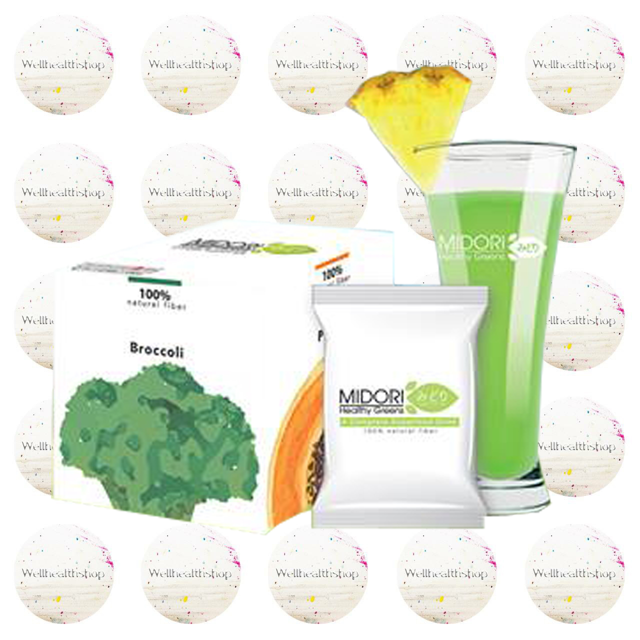 Midori Healthy Greens มิโดริ เฮลท์ตี้ กรีน ไฟเบอร์ สุขภาพ ลดพุง ลดพิษ